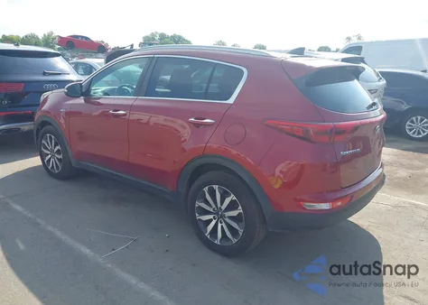 2017 Kia Sportage Ex z USA, uszkodzony, nr VIN KNDPNCAC4H7222473